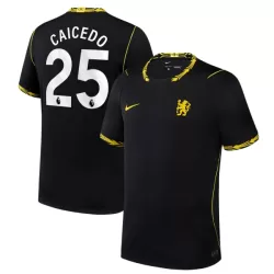 Camisola Chelsea Caicedo 25 Homem Equipamento 2ª 2026-27