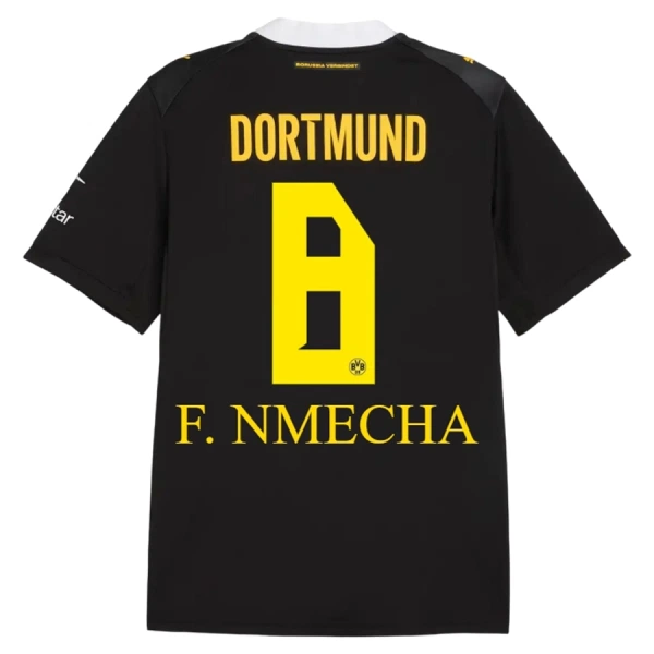 Camisola Borussia Dortmund F. Nmecha 8 Homem Equipamento 2ª 2026-27