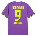 Camisola Borussia Dortmund Guirassy 9 Homem Equipamento 3ª 2026-27