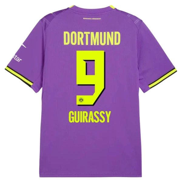 Camisola Borussia Dortmund Guirassy 9 Homem Equipamento 3ª 2026-27 Camisola Borussia Dortmund Guirassy 9 Homem Equipamento 3ª 2026-27
