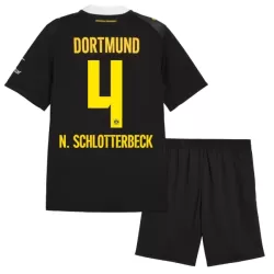 Camisola Borussia Dortmund N. Schlotterbeck 4 Criança Equipamento 2ª 2026-27 Camisola Borussia Dortmund N. Schlotterbeck 4 Criança Equipamento 2ª 2026-27