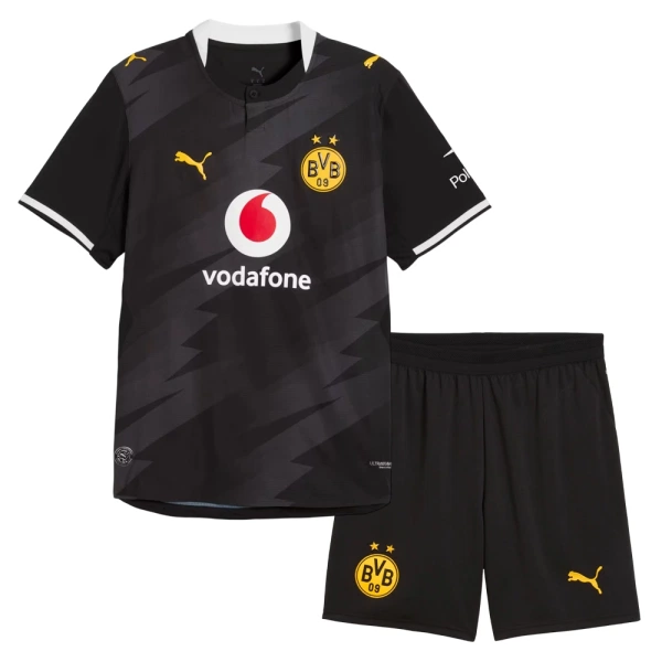Camisola Borussia Dortmund N. Schlotterbeck 4 Criança Equipamento 2ª 2026-27