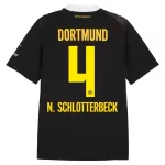 Camisola Borussia Dortmund N. Schlotterbeck 4 Homem Equipamento 2ª 2026-27