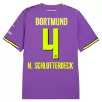 Camisola Borussia Dortmund N. Schlotterbeck 4 Homem Equipamento 3ª 2026-27