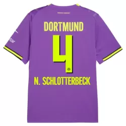 Camisola Borussia Dortmund N. Schlotterbeck 4 Homem Equipamento 3ª 2026-27