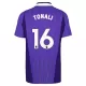Camisola Tottenham Hotspur Tonali 16 Homem Equipamento 3ª 2026-27