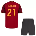 Camisola AS Roma Dybala 21 Criança Equipamento 1ª 2026-27