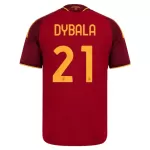 Camisola AS Roma Dybala 21 Homem Equipamento 1ª 2026-27