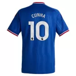 Camisola Manchester United Cunha 10 Homem Equipamento 2ª 2026-27