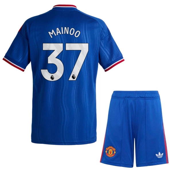 Camisola Manchester United Mainoo 37 Criança Equipamento 2ª 2026-27 Camisola Manchester United Mainoo 37 Criança Equipamento 2ª 2026-27