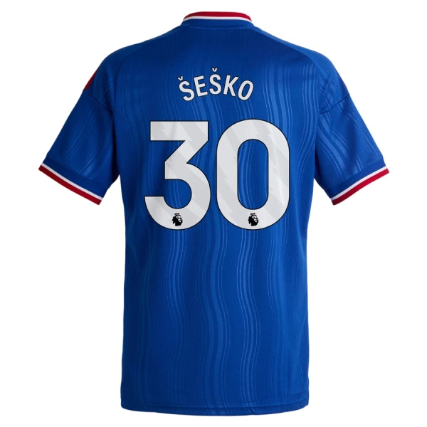 Camisola Manchester United Sesko 30 Criança Equipamento 2ª 2026-27