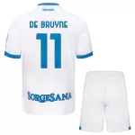 Camisola Napoli De Bruyne 11 Criança Equipamento 2ª 2026-27