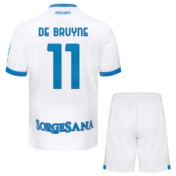 Camisola Napoli De Bruyne 11 Criança Equipamento 2ª 2026-27 Camisola Napoli De Bruyne 11 Criança Equipamento 2ª 2026-27