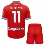 Camisola Napoli De Bruyne 11 Criança Equipamento 3ª 2026-27