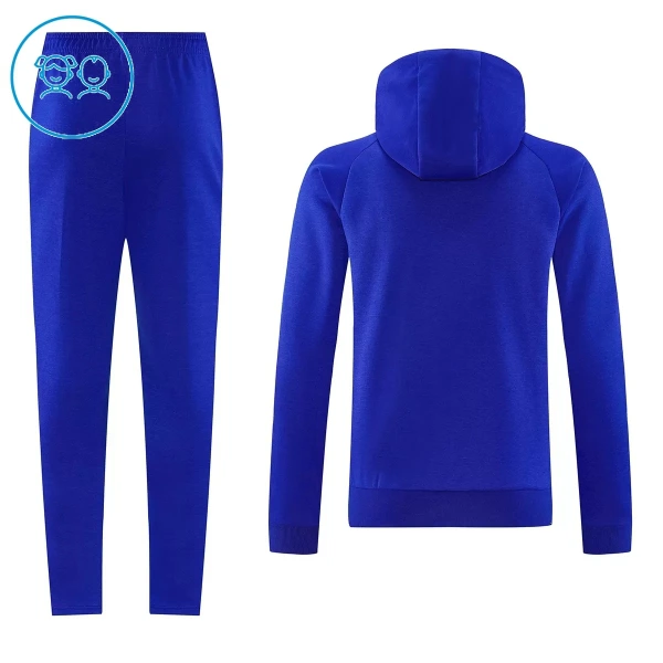 Capuz Conjunto de Moletom de Treino Manchester United Criança 2026-27 Azul