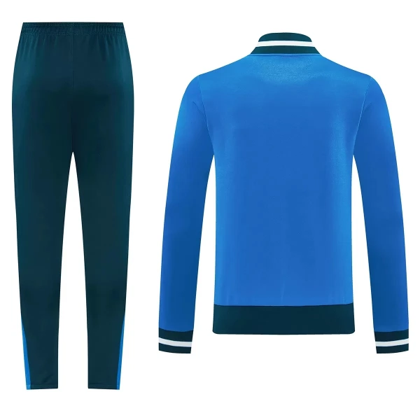 Casaco de Treino Conjunto Napoli Homem 2026-27 Azul