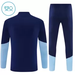 Conjunto de Moletom de Treino Ajax Amsterdam Criança Quarto-Zíper 2026-27 Azul