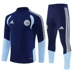 Conjunto de Moletom de Treino Ajax Amsterdam Homem Quarto-Zíper 2026-27 Azul