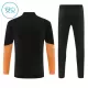 Conjunto de Moletom de Treino Arsenal Criança Quarto-Zíper 2026-27 Preta