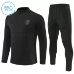 Conjunto de Moletom de Treino Arsenal Criança Quarto-Zíper 2026-27 Preta
