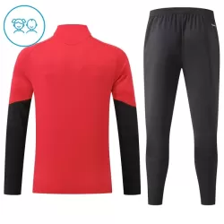 Conjunto de Moletom de Treino Arsenal Criança Quarto-Zíper 2026-27 Vermelha