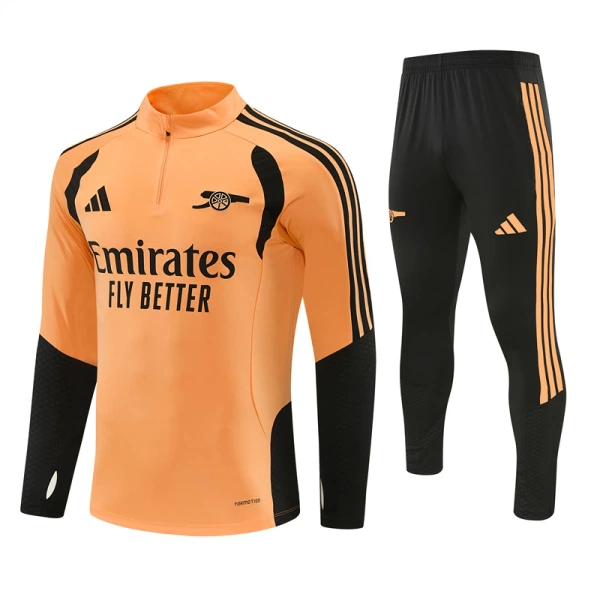 Conjunto de Moletom de Treino Arsenal Homem Quarto-Zíper 2026-27 Amarela