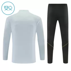 Conjunto de Moletom de Treino Barcelona Criança Quarto-Zíper 2026-27 Branca