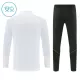 Conjunto de Moletom de Treino Barcelona Criança Quarto-Zíper 2026-27 Branca