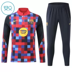 Conjunto de Moletom de Treino Barcelona Criança Quarto-Zíper 2026-27 Vermelha Conjunto de Moletom de Treino Barcelona Criança Quarto-Zíper 2026-27 Vermelha