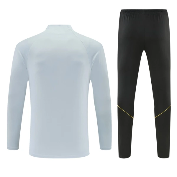Conjunto de Moletom de Treino Barcelona Homem Quarto-Zíper 2026-27 Branca