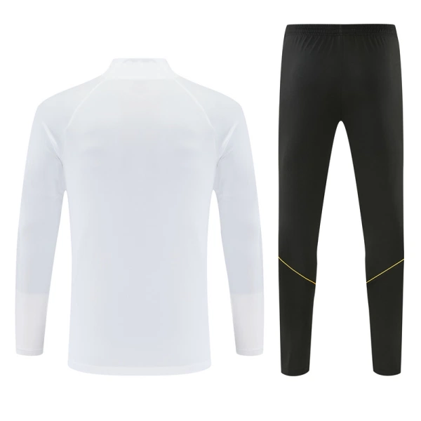 Conjunto de Moletom de Treino Barcelona Homem Quarto-Zíper 2026-27 Branca