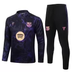 Conjunto de Moletom de Treino Barcelona Homem Quarto-Zíper 2026-27 Preta