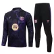 Conjunto de Moletom de Treino Barcelona Homem Quarto-Zíper 2026-27 Preta
