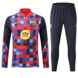 Conjunto de Moletom de Treino Barcelona Homem Quarto-Zíper 2026-27 Vermelha Conjunto de Moletom de Treino Barcelona Homem Quarto-Zíper 2026-27 Vermelha