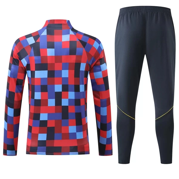 Conjunto de Moletom de Treino Barcelona Homem Quarto-Zíper 2026-27 Vermelha