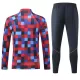 Conjunto de Moletom de Treino Barcelona Homem Quarto-Zíper 2026-27 Vermelha