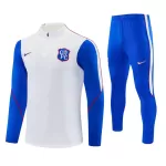 Conjunto de Moletom de Treino Chelsea Homem Quarto-Zíper 2026-27 Branca