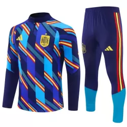 Conjunto de Moletom de Treino Espanha Homem Quarto-Zíper 2026-27 Azul Conjunto de Moletom de Treino Espanha Homem Quarto-Zíper 2026-27 Azul