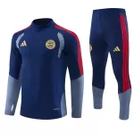 Conjunto de Moletom de Treino FC Bayern de Munique Homem Quarto-Zíper 2026-27 Azul