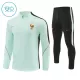 Conjunto de Moletom de Treino França Criança Quarto-Zíper 2026-27 Branca