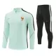 Conjunto de Moletom de Treino França Homem Quarto-Zíper 2026-27 Branca