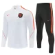Conjunto de Moletom de Treino Holanda Homem Quarto-Zíper 2026-27 Branca Conjunto de Moletom de Treino Holanda Homem Quarto-Zíper 2026-27 Branca