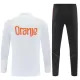 Conjunto de Moletom de Treino Holanda Homem Quarto-Zíper 2026-27 Branca