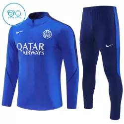 Conjunto de Moletom de Treino Inter Milan Criança Quarto-Zíper 2026-27 Azul