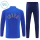 Conjunto de Moletom de Treino Inter Milan Criança Quarto-Zíper 2026-27 Azul