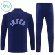 Conjunto de Moletom de Treino Inter Milan Criança Quarto-Zíper 2026-27 Azul
