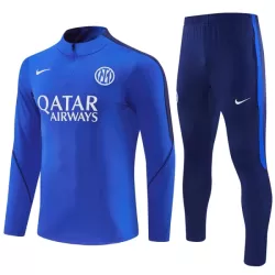 Conjunto de Moletom de Treino Inter Milan Homem Quarto-Zíper 2026-27 Azul