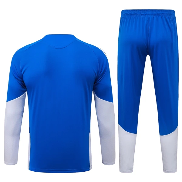 Conjunto de Moletom de Treino Juventus Homem Quarto-Zíper 2026-27 Azul