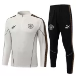 Conjunto de Moletom de Treino Manchester City Homem Quarto-Zíper 2026-27 Cinza