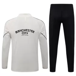 Conjunto de Moletom de Treino Manchester City Homem Quarto-Zíper 2026-27 Cinza